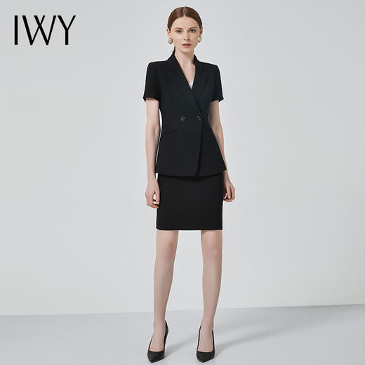 IWY/空姐珠宝店高端工作女职业气质套装西装套裙美容时尚工装C10220+S10409 商品图2