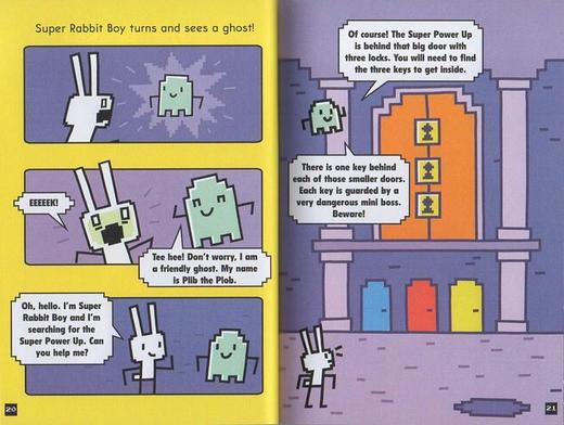 （AR 2.7, 蓝思520L，赠音频）Super Rabbit Boy Press Start 方块兔15册 学乐大树系列桥梁章节书全彩英语阅读 商品图6