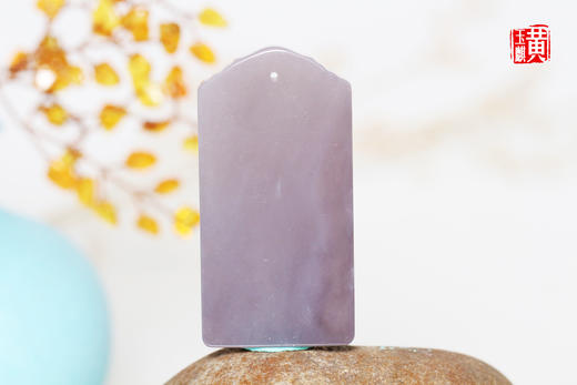 和田烟紫玉【武财神关公】吊坠 配精美编织挂绳 赠证书 商品图4