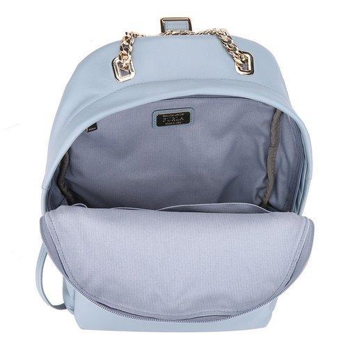 FURLA/芙拉 女士Saffiano皮革双肩包 820871（五金件磨损、底部胶渍脏污瑕疵） 商品图4