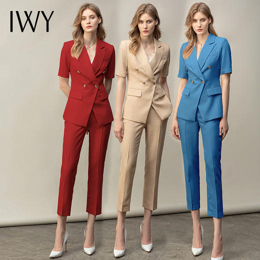 法小曼*子珍清仓福利西装套装CP11252（三个颜色） 商品图5