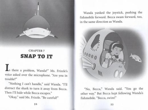 【彩图章节书版】AR 3.7 神奇校车The Magic School Bus 英文原版5册  学乐大树系列 儿童桥梁章节书 商品图8