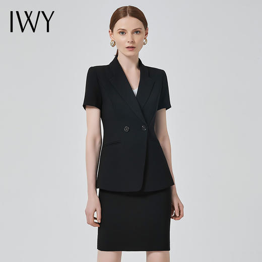 IWY/空姐珠宝店高端工作女职业气质套装西装套裙美容时尚工装C10220+S10409 商品图1
