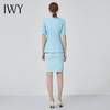 IWY/韩版干练职业套装女工装装短袖西装套裙气质商务正装两件套C11238+S10223 商品缩略图3