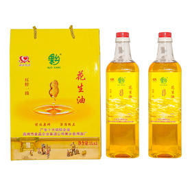 果乡压榨一级花生油 2L (1L×2罐)