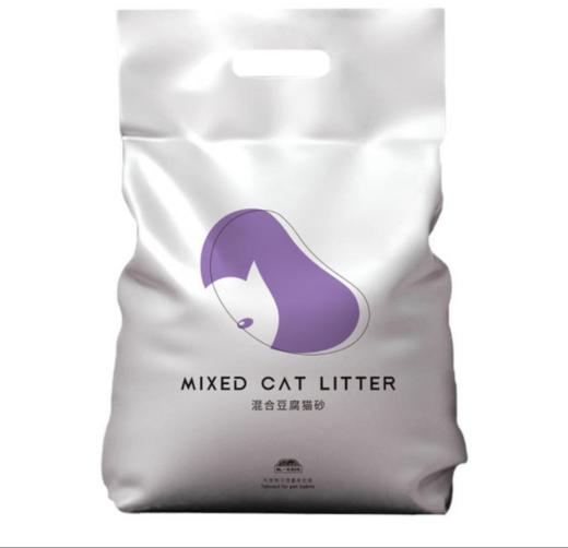 【猫砂】豆腐混合猫沙低尘结团豆腐膨润土混合猫砂6L 商品图4