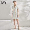 IWY/白色工作服女时尚西装连衣裙修身通勤高端职业装气质女神范Q11212 商品缩略图2