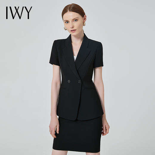 IWY/空姐珠宝店高端工作女职业气质套装西装套裙美容时尚工装C10220+S10409 商品图0