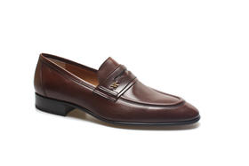 豪麟名鞋ARTIOLI男鞋牛皮革商务鞋AR838S咖啡色