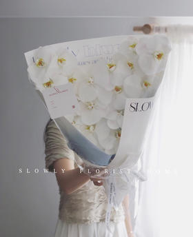 优雅蝴蝶兰花束