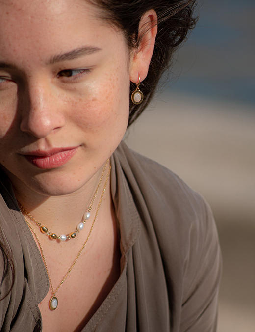 北京仓｜Louise Damas-Lise-珍珠 项链［法国设计师］ 商品图3