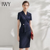 IWY/藏青色西装连衣裙经理职业装套裙气质修身通勤商务ol工作服Q11253 商品缩略图1