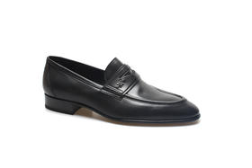 豪麟名鞋ARTIOLI男鞋牛皮革商务鞋AR838S黑色