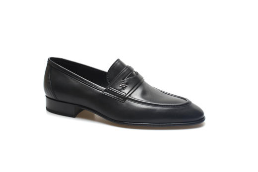 豪麟名鞋ARTIOLI男鞋牛皮革商务鞋AR838S黑色 商品图0