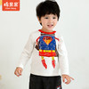 商场同款棉果果春秋季男童氨棉棉毛套头T恤M312140221431 商品缩略图0