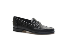 豪麟名鞋ARTIOLI男鞋牛皮革商务鞋AR840S黑色