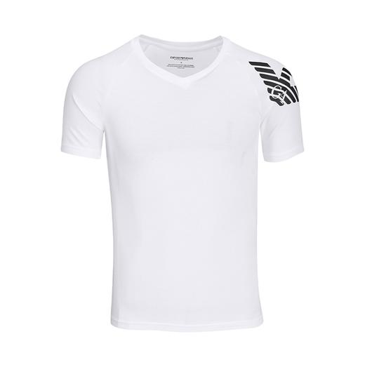 【特惠秒】EMPORIO ARMANI 阿玛尼 男士精品单盒装 V领 舒适休闲 飞鹰logo 打底弹棉T恤 99541 商品图0