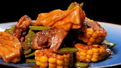 粗粮细作美食之——玉米扁豆焖卷子 商品图0