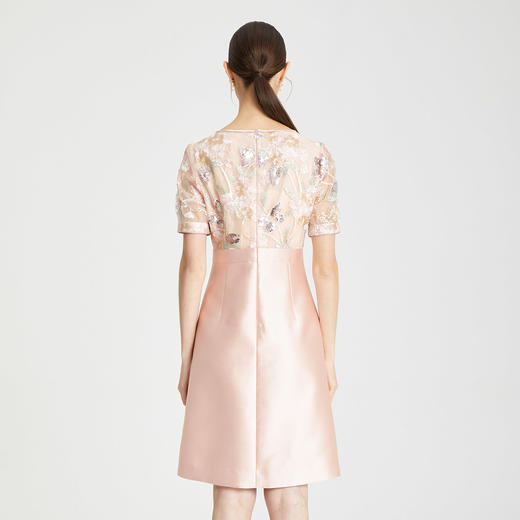 LF8A1斯尔丽瑟俪2021年高端甜美优雅精致刺绣女士连衣裙 商品图1