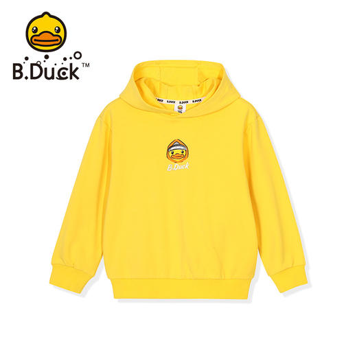 B.Duck小黄鸭童装秋季带帽卫衣105-170 BF3208916 商品图5