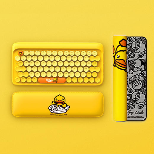 LOFREE 洛斐DOT圆点蓝牙机械键盘小黄鸭联名款[福利品] 商品图0