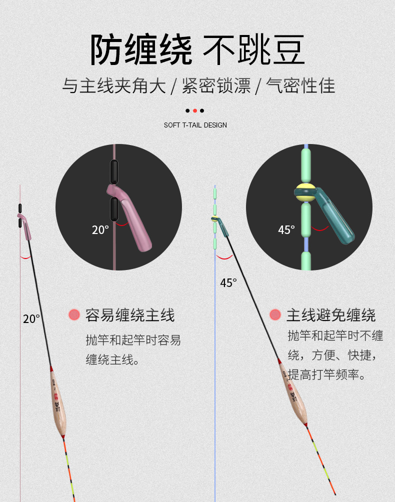 鱼竿漂浮绑法图片