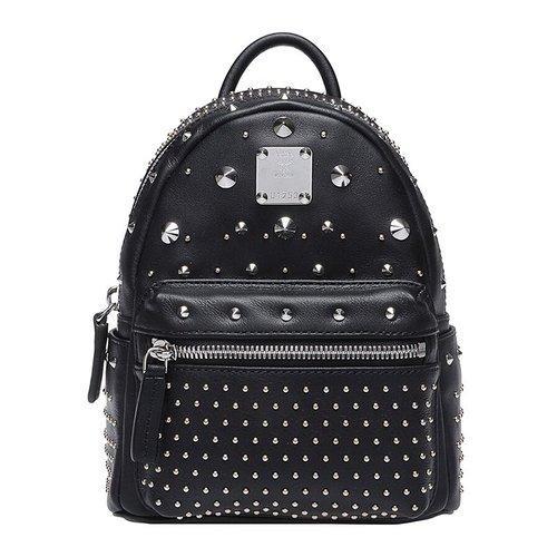 MCM/MCM 女士黑色牛皮双肩包 6SVE71 商品图0