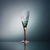【ZECCHIN】意大利原产穆拉诺圣殿系列手工彩色玻璃高脚酒杯150ml 商品缩略图0