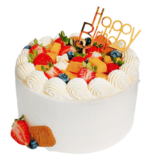 NO.288 ｜高颜值草莓蛋糕 ｜动物奶油蛋糕 商品图0