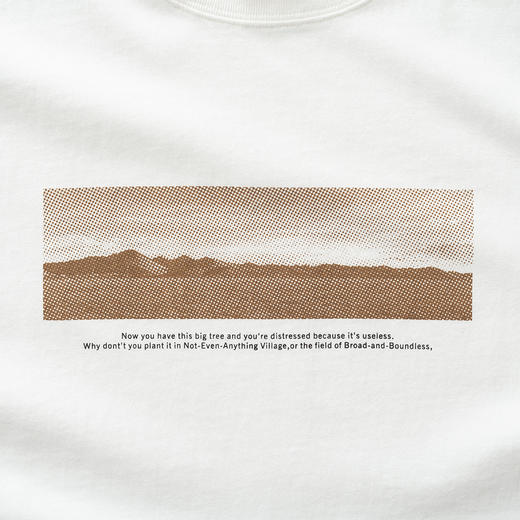 吃茶去chichaqu全棉T恤 印花风景 商品图3