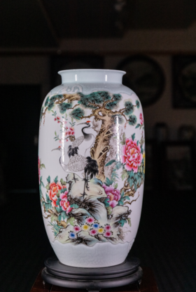 曹细毛:颜色釉古镇风情