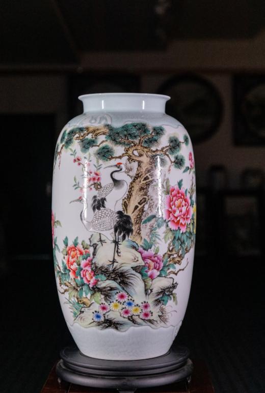 曹细毛:颜色釉古镇风情 商品图0