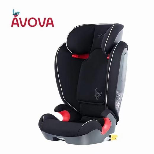 AVOVA德国制造进口儿童安全座椅汽车用斯大Star-Fix宝宝车载3-12岁R129认证ISOFIX接口 深海蓝 商品图6