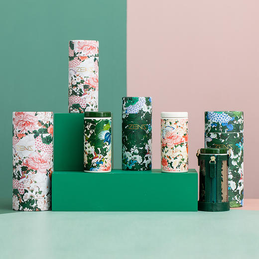 哲品 御花园迷你保温杯女便携小巧可爱茶水分离泡茶316不锈钢mini 商品图3