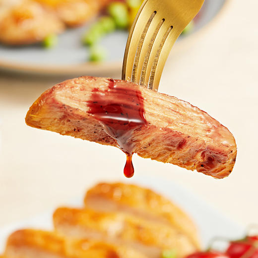 【满200-100】圣农霸气黑椒鲜香原味香煎鸡胸肉健身代餐鸡排100g*2包 商品图1