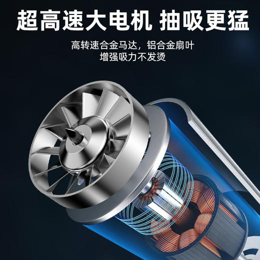 Ahmagni 便携式家车干湿两用手持吸尘器 商品图1