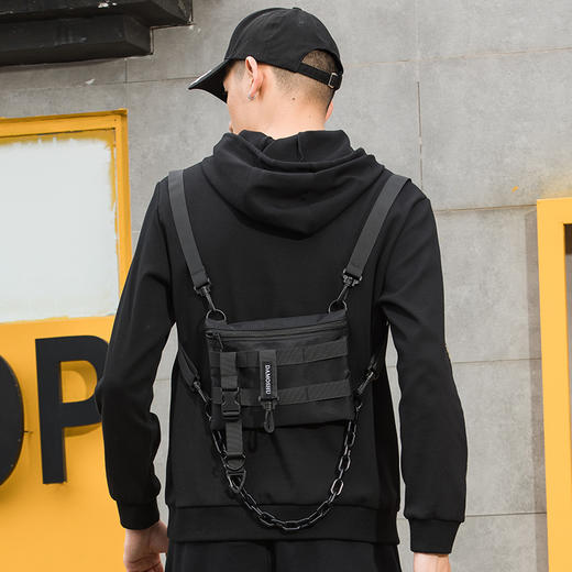 【精致印花 多色可选 满足多场景需求】线下同款赛琪百搭男士连帽运动卫衣171545 商品图7