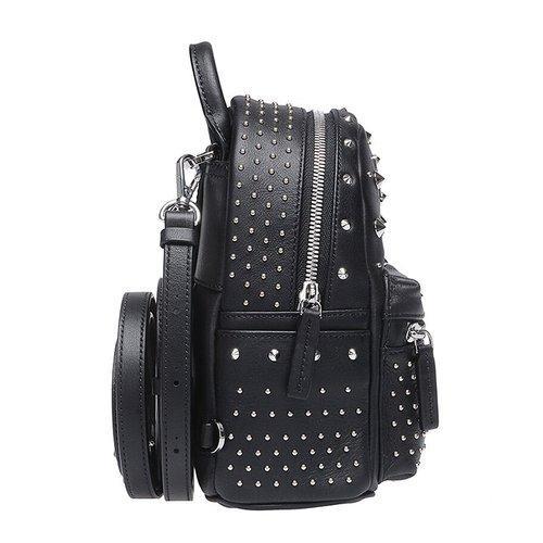 MCM/MCM 女士黑色牛皮双肩包 6SVE71 商品图2