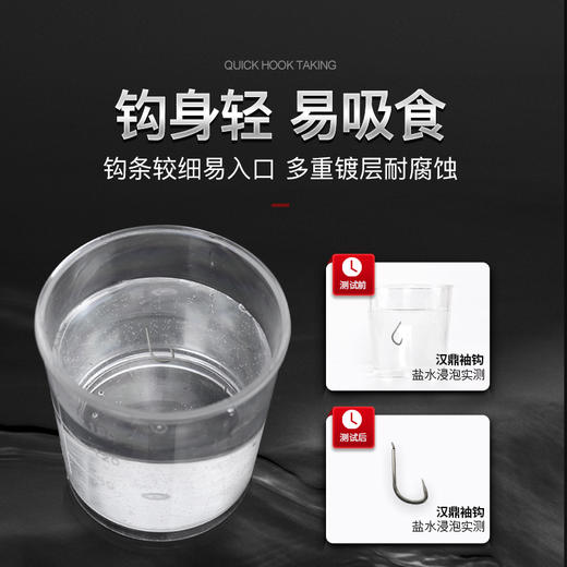 尖峰系列袖鱼钩散装无倒刺 50枚 商品图3