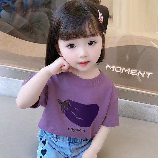 八福鼠儿童蔬菜短袖T恤2件 商品图2