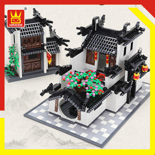 万格	徽派建筑系列 商品图0