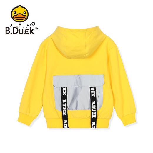 B.Duck小黄鸭童装秋季带帽卫衣105-170 BF3208916 商品图8