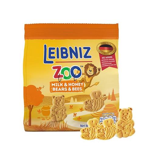 百乐顺动物型原味饼干100g 商品图0