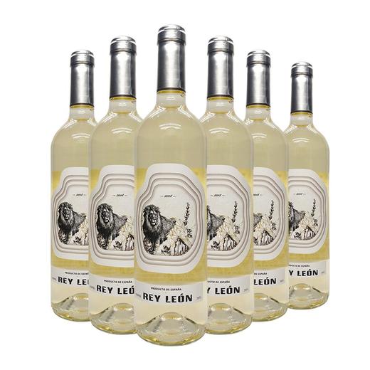 西班牙进口狮王半干白葡萄酒750ml /1瓶/2瓶/6瓶 商品图1