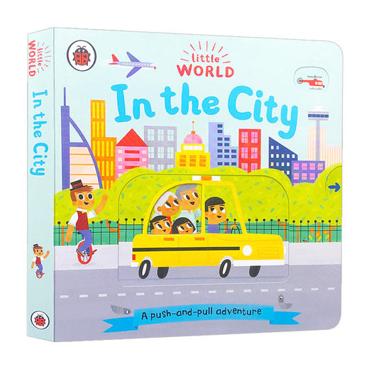 小小世界 城市里 英文原版 Little World In the City 幼儿互动纸板游戏书 机关书 英文版进口原版英语书籍 商品图0