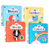 Baby Touch 触摸书系列4本 英文原版 Numbers Colours Shapes Words 颜色 数字 形状 单词 英文版幼儿英语启蒙读物 亲子共读 商品缩略图0