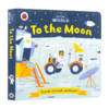 小小世界 去月球 英文原版 Little World To the Moon 英文版 抽拉机关书 幼儿互动纸板游戏书 进口原版英语书籍 商品缩略图3
