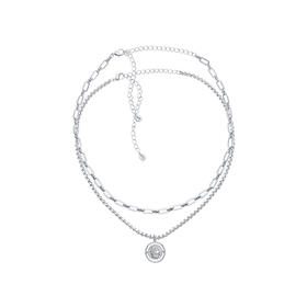 INBB030 大富翁-女王硬币双层项链｜INCH EDITION 暮光之城系列