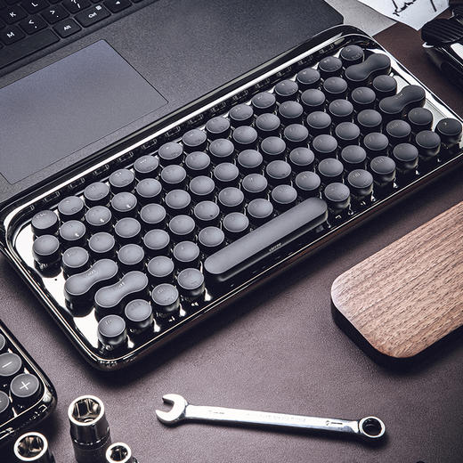 LOFREE 洛斐DOT圆点蓝牙机械键盘骑士套装 酷炫金属感舒适茶轴[福利品] 商品图7