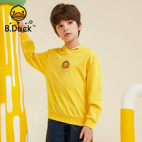 B.Duck小黄鸭童装秋季带帽卫衣105-170 BF3208916